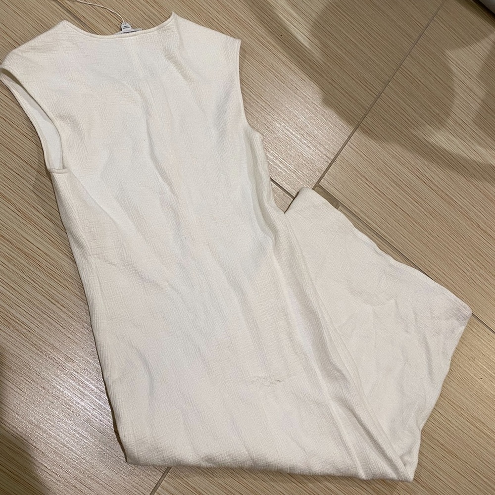 🆕 James Perse Long Dress White - Picture 5 of 6